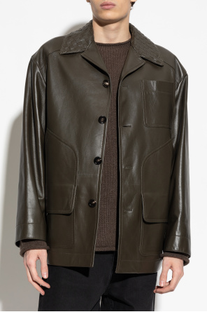 Bottega Veneta Lambskin leather jacket