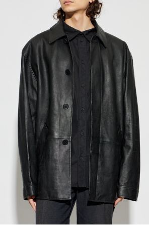 Balenciaga Leather coat