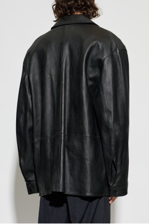 Balenciaga Leather coat