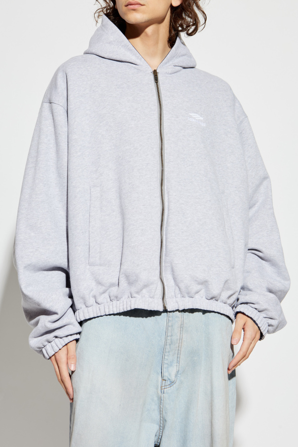 Balenciaga Wendbare Jacke mit Kapuze