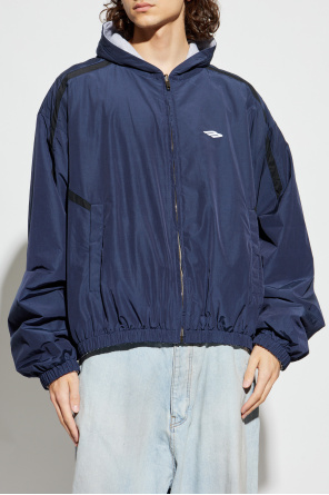 Balenciaga Wendbare Jacke mit Kapuze