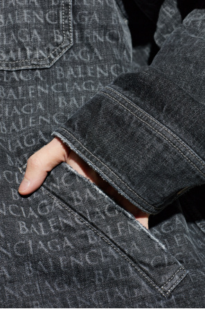 Balenciaga Denim jacket with monogram