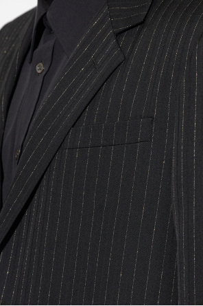 Alexander McQueen Wollblazer mit Lurex-Faden