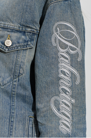 Balenciaga Denim jacket with 'vintage' effect