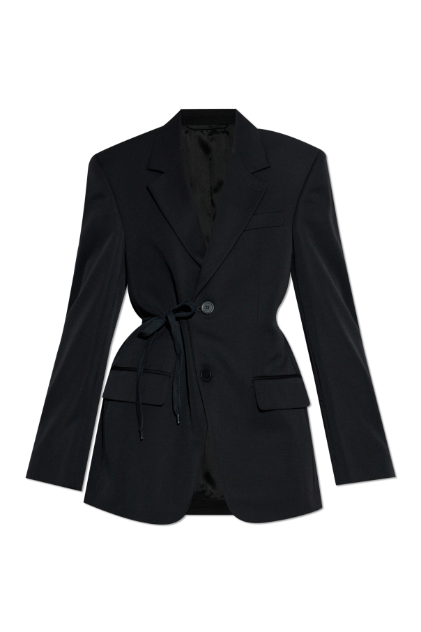 Wool blazer with single vent od Balenciaga