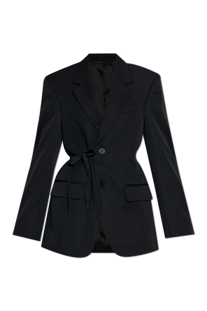 Americana de lana con una sola abertura od Balenciaga