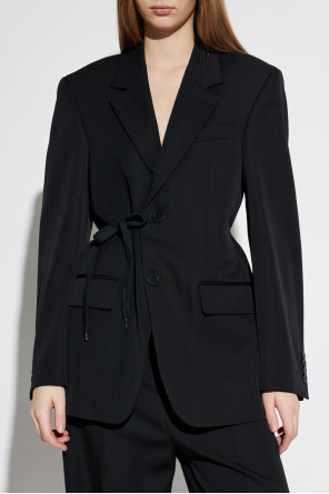 Balenciaga Wool blazer with single vent