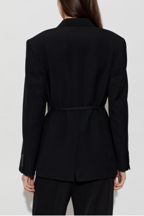 Balenciaga Americana de lana con una sola abertura