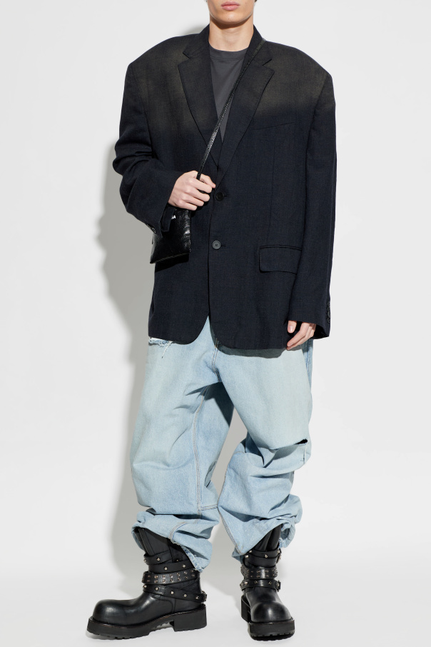 Balenciaga Oversized Wool Blazer