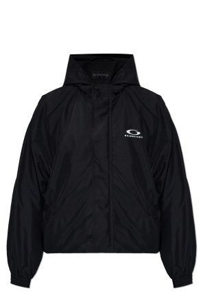 Oversize jacket with hood