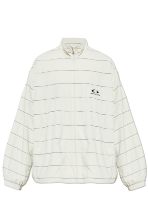 jacket with a stand-up collar