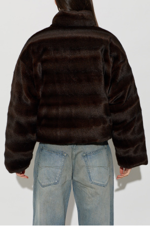 Balenciaga Chaqueta reversible con cuello alto