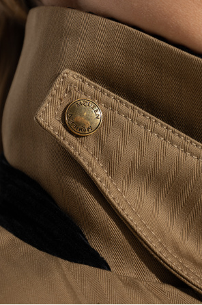 Alexander McQueen Chaqueta con basquiña asimétrica