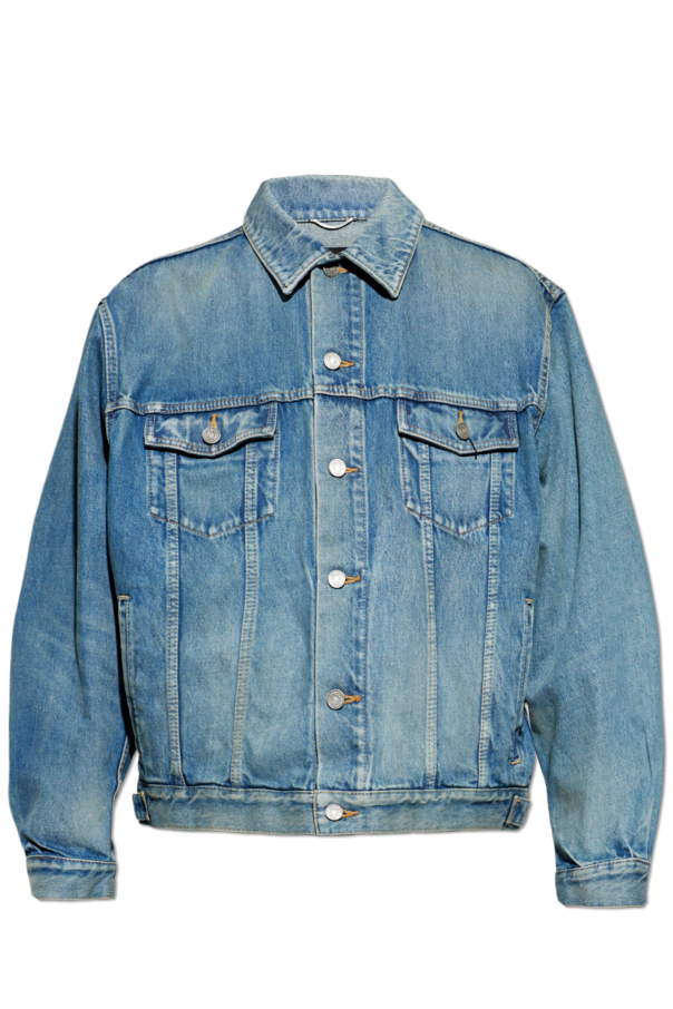 Denim jacket with pockets od Saint Laurent