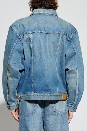 Saint Laurent Jeansjacke mit Taschen