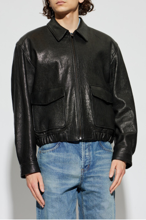 Saint Laurent Lederjacke