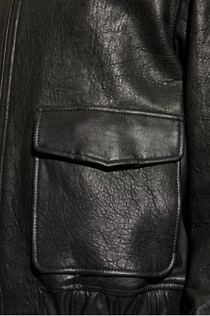 Saint Laurent Lederjacke