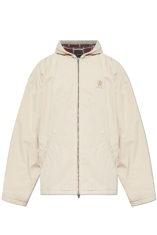 Jacket with embroidered logo od Balenciaga