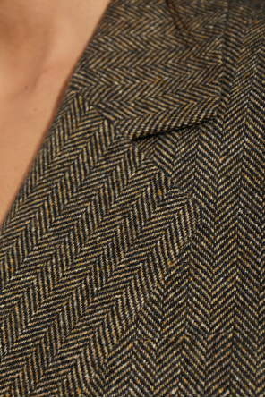 Saint Laurent Wool blazer with ‘herringbone’ motif