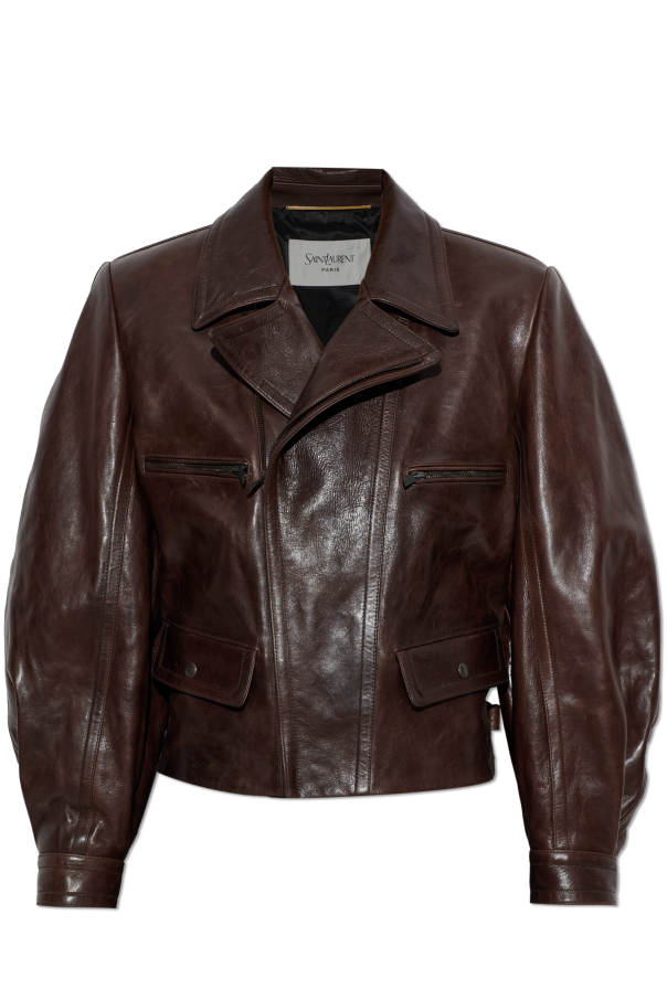 Leather jacket od Saint Laurent