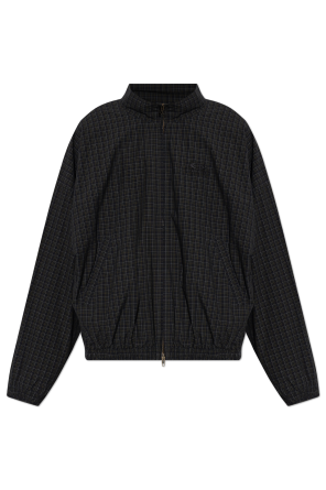 Chaqueta con estampado de cuadros
