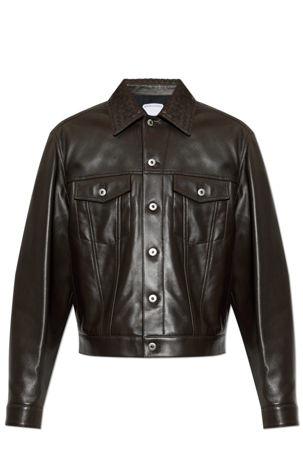 Leather jacket od Bottega Veneta