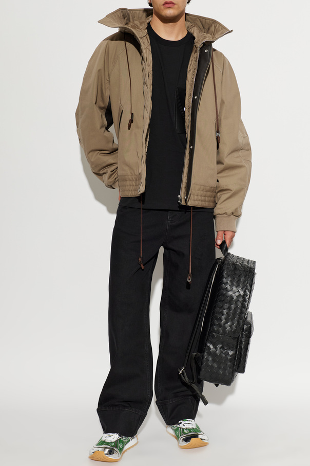Bottega Veneta Ocieplana kurtka z kapturem