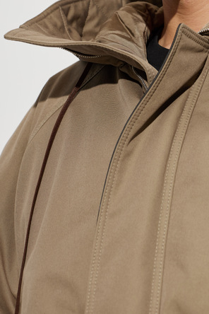 Bottega Veneta Ocieplana kurtka z kapturem