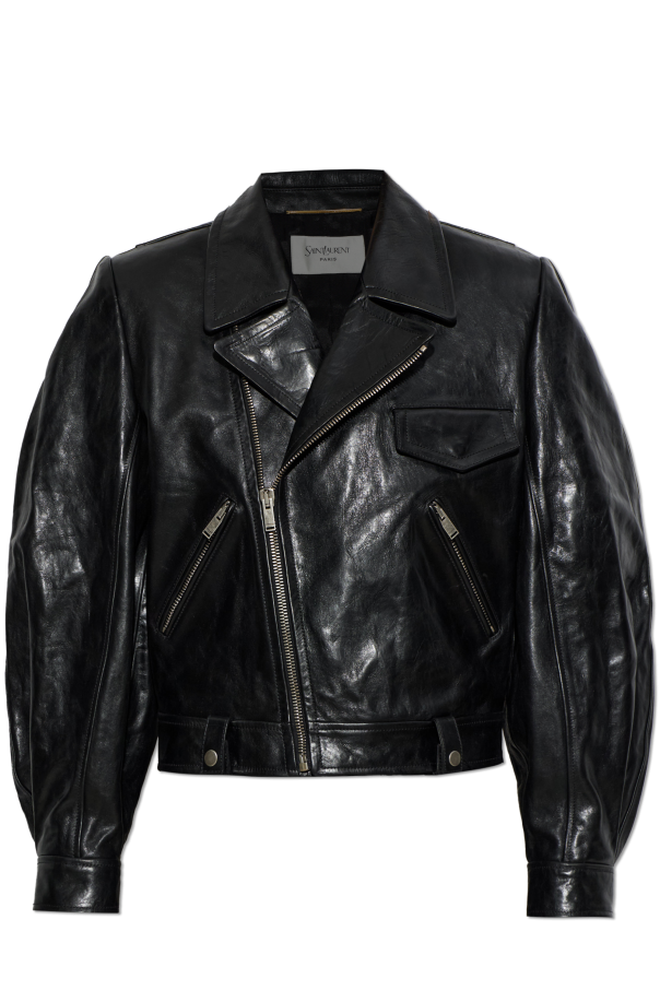 Leather jacket od Saint Laurent