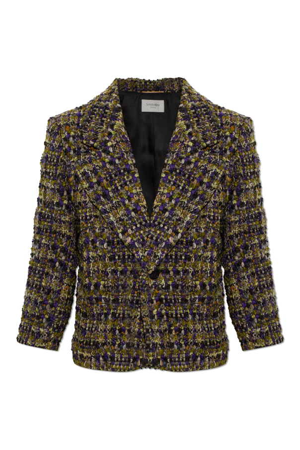 Tweed blazer od Saint Laurent
