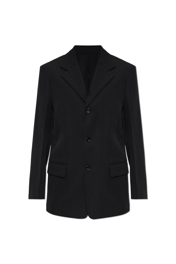 Wool blazer with notch lapels od Bottega Veneta