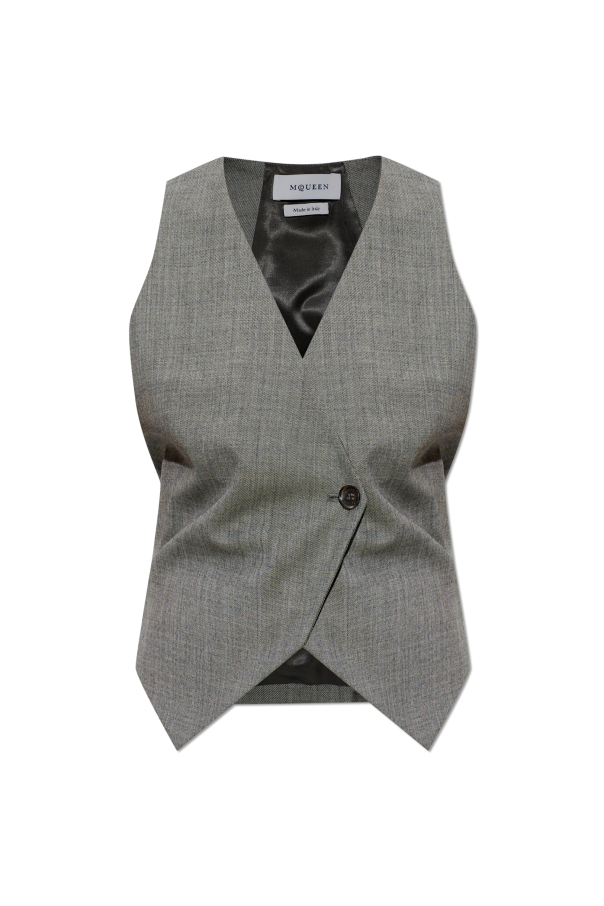 Wool vest od Alexander McQueen