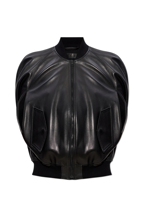 Leather vest od Balenciaga