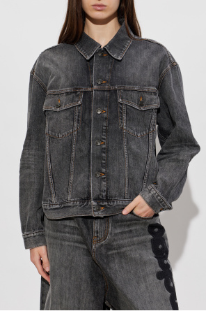 Balenciaga Denim jacket with logo