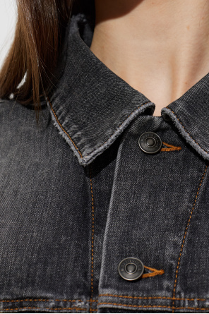 Balenciaga Denim jacket with logo