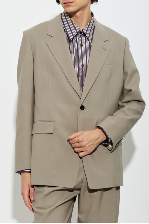 Saint Laurent Wool blazer with notch lapels