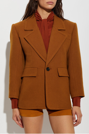 Saint Laurent Blazer de lã