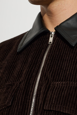 Bottega Veneta Ocieplana kurtka z kołnierzykiem