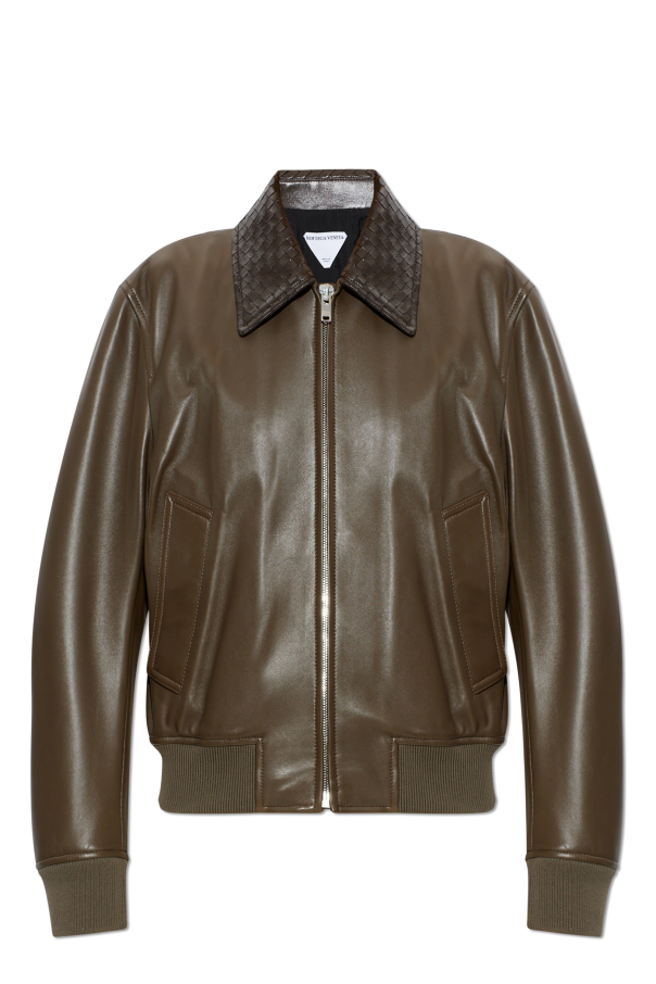 Leather jacket od Bottega Veneta