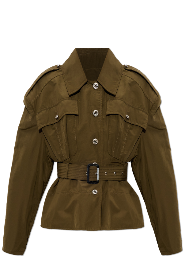 Short trench coat od Alexander McQueen