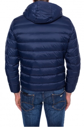 Emporio zip-up armani Reversible down jacket