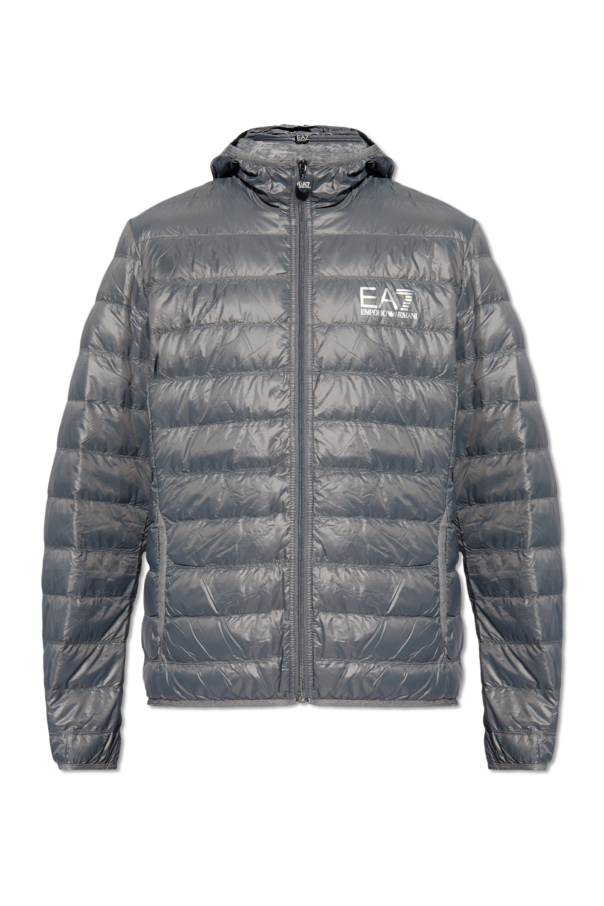 EA7 Emporio Armani Hooded down jacket