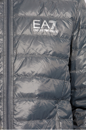EA7 Emporio Armani Hooded down jacket