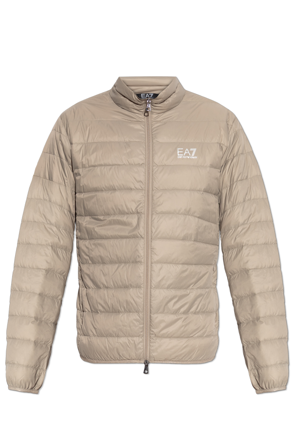 Down jacket with stand-up collar od EA7 Emporio Armani
