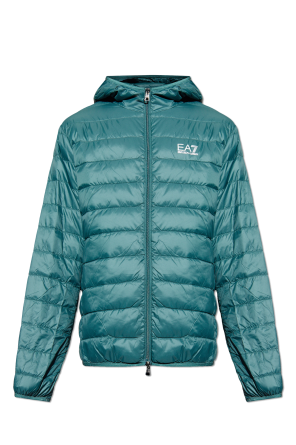 Pikowana kurtka z kapturem