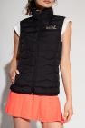 EA7 Emporio Armani BLACK Insulated vest with logo
