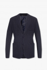 Giorgio armani Printing Pinstriped blazer