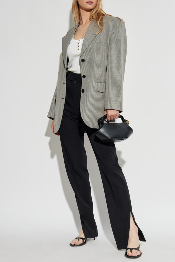 Anine Bing Houndstooth patterned blazer