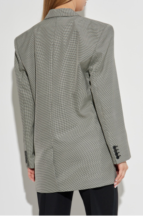 Anine Bing Houndstooth patterned blazer