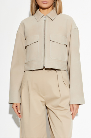 Anine Bing "Christian" suede jacket